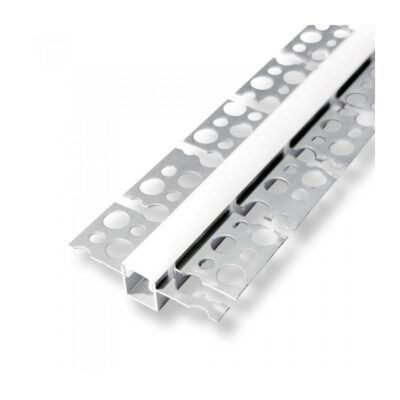 Vito 9930219 КОМПЛЕКТ ГЪВКАВ АЛУМИНИЕВ ПРОФИЛ LINEFLEX 1 12x13MM 2M СРЕБРИСТ АЛУМИНИЙ 2M БЯЛ PC ДИФУЗЕР 2 БР КРАЙНИ КАПАЧКИ