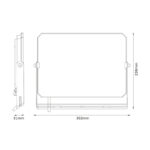 Ledvance 2078310051 led прожектор floodlight lux 100w 840 black