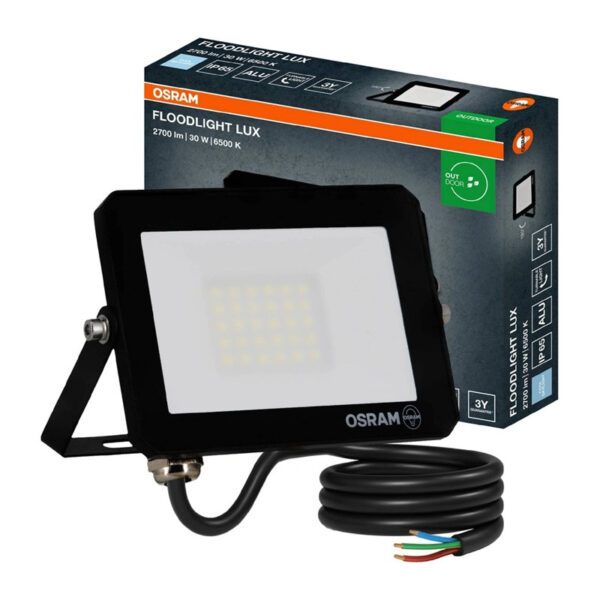 Ledvance 2078310030 led прожектор floodlight lux 30w 865 black