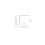 Ledvance 2078310080 led прожектор със сензор floodlight lux sensor 30w 865 black