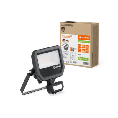 Ledvance 2078203511 led прожектор със сензор floodlight sensor 20 17w 2k4lm 840 ps sy100 bk