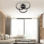 Vivalux VIV005334 LED плафон MEDELIN-C LED 38W черен CCT 3000-4000-6000K