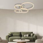 Vivalux VIV005325 LED плафон AVALON LED 80W никел CCT 3000-4000-6400K