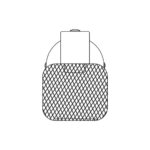 Vivalux VIV005278 Спот ELINOR SP958-1R 1xE14 метал+PVC мрежа черен