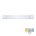 Vivalux VIV005321 LED линейно осветително тяло FLAT LED 20W 600 mm CCT-switch 3000K-4000K-6400K