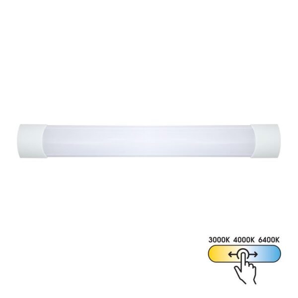 Vivalux VIV005321 LED линейно осветително тяло FLAT LED 20W 600 mm CCT-switch 3000K-4000K-6400K