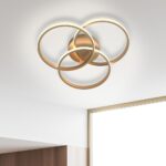 Vivalux VIV005333 LED плафон MEDELIN-C LED 38W злато CCT 3000-4000-6000K