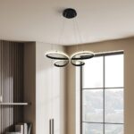 Vivalux VIV005330 LED полилей BUTTERFLY-P LED 37W черен CCT-switch 3000-4000-6000K