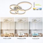 Vivalux VIV005325 LED плафон AVALON LED 80W никел CCT 3000-4000-6400K