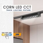 Vivalux VIV005339 Линейно LED тяло за релсов монтаж CORN LED 20W черен CCT-switch 3000K-4000K-6400K