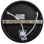 Vivalux VIV005303 Фиксиран полилей AURORA SSP983-3R 3хE27 метал+стъкло черен