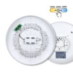 Vivalux VIV004810 LED плафон с два ринга SIRI LED 24W CCT IP44