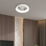Vivalux VIV005338 LED плафон с вентилатор KAI LED 30W бял CCT 3000K-6400K