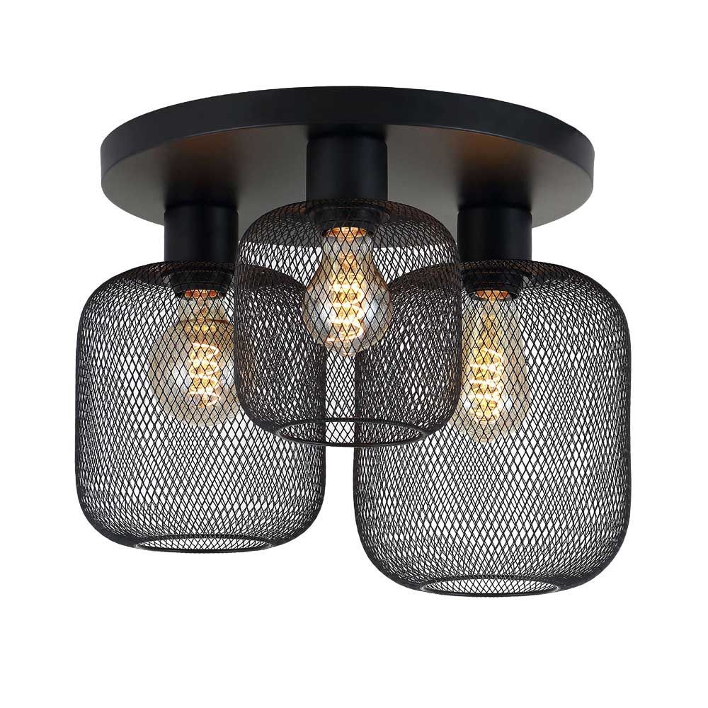 image-product-43648ed0-005277-00.jpg Vivalux VIV005277 Плафон ELINOR CL957-3R 3xE27 метал+PVC мрежа черен