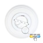 Vivalux VIV005319 LED плафон NANCY LED 12W-18W-24W CCT-switch 3000K-4000K-6400K