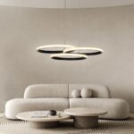 Vivalux VIV005332 LED полилей MEDELIN-P LED 38W черен CCT 3000-4000-6000K