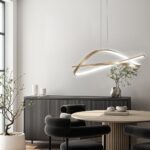 Vivalux VIV005336 LED полилей MIRAGE-P LED 40W злато CCT-switch 3000-4000-6000K