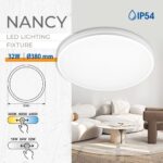 Vivalux VIV005320 LED плафон NANCY LED 16W-24W-32W CCT-switch 3000K-4000K-6400K