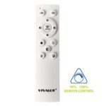 Vivalux VIV005324 LED плафон AVALON LED 80W черен CCT 3000-4000-6400K