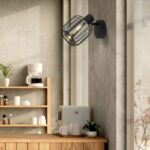 Vivalux VIV005290 Спот ASTRID SP970-1R 1xE14 метал+стъкло черен