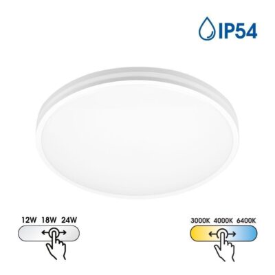Vivalux VIV005319 LED плафон NANCY LED 12W-18W-24W CCT-switch 3000K-4000K-6400K