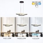 Vivalux VIV005332 LED полилей MEDELIN-P LED 38W черен CCT 3000-4000-6000K