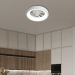 Vivalux VIV005338 LED плафон с вентилатор KAI LED 30W бял CCT 3000K-6400K