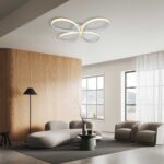 Vivalux VIV005327 LED плафон BUTTERFLY-C LED 37W бял CCT-switch 3000-4000-6000K