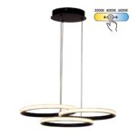 Vivalux VIV005332 LED полилей MEDELIN-P LED 38W черен CCT 3000-4000-6000K