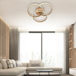 Vivalux VIV005333 LED плафон MEDELIN-C LED 38W злато CCT 3000-4000-6000K