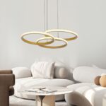 Vivalux VIV005331 LED полилей MEDELIN-P LED 38W злато CCT 3000-4000-6000K