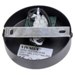 Vivalux VIV005281 Полилей MOKA SSP961-1H 1xE27 метал+дърво мрежа черен
