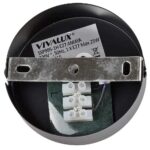 Vivalux VIV005315 Полилей AMAYA SSP995-1H 1хE27 метал+опушено стъкло