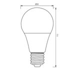 Vivalux VIV005122 LED лампа LARGO LED 11W 1055lm E27 3000K