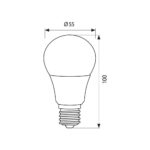Vivalux VIV005126 LED лампа LARGO LED 5W 470lm E27 6400K