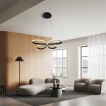 Vivalux VIV005330 LED полилей BUTTERFLY-P LED 37W черен CCT-switch 3000-4000-6000K