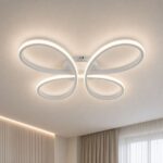 Vivalux VIV005327 LED плафон BUTTERFLY-C LED 37W бял CCT-switch 3000-4000-6000K