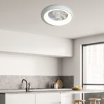 Vivalux VIV005338 LED плафон с вентилатор KAI LED 30W бял CCT 3000K-6400K