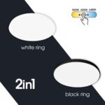Vivalux VIV004810 LED плафон с два ринга SIRI LED 24W CCT IP44