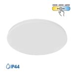 Vivalux VIV004810 LED плафон с два ринга SIRI LED 24W CCT IP44