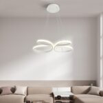 Vivalux VIV005328 LED полилей BUTTERFLY-P LED 37W бял CCT-switch 3000-4000-6000K