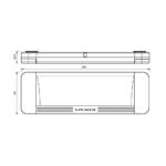 Vivalux VIV005393 Аварийно осветително тяло ESCAPE LED 2W IP20 LiFePO 3.2V