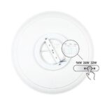 Vivalux VIV005320 LED плафон NANCY LED 16W-24W-32W CCT-switch 3000K-4000K-6400K