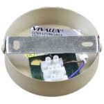 Vivalux VIV005285 Плафон LAYLA CL965 1xE27 метал+PVC бежово