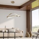Vivalux VIV005336 LED полилей MIRAGE-P LED 40W злато CCT-switch 3000-4000-6000K
