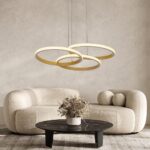 Vivalux VIV005331 LED полилей MEDELIN-P LED 38W злато CCT 3000-4000-6000K