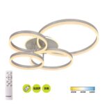 Vivalux VIV005325 LED плафон AVALON LED 80W никел CCT 3000-4000-6400K