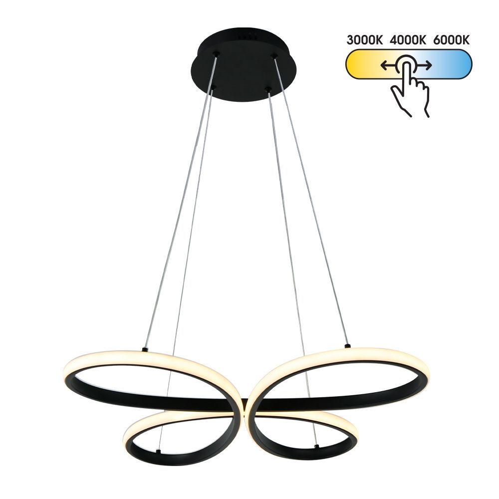 image-product-fc5297c6-005330-00.jpg Vivalux VIV005330 LED полилей BUTTERFLY-P LED 37W черен CCT-switch 3000-4000-6000K