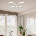 Vivalux VIV005327 LED плафон BUTTERFLY-C LED 37W бял CCT-switch 3000-4000-6000K