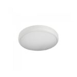 Vito 2028730 LED ТАВАННА ЛАМПА GENNY 10 15 20W 1000Lm 1500Lm 2000Lm 5CCT 2700K 3000K 4000K 5000K 6500K D280 H70MM IP44 БЯЛА С МИКРОВЪЛНОВ С